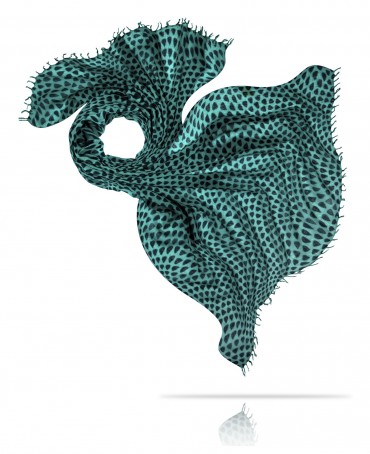 Палантин Женский W40-MOSAIQUE/EMERAUDE